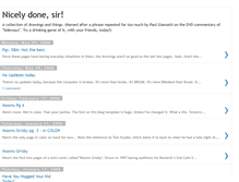 Tablet Screenshot of nicelydonesir.blogspot.com
