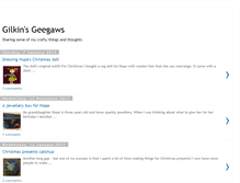 Tablet Screenshot of gilkinsgeegaws.blogspot.com