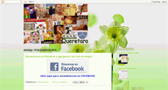 Desktop Screenshot of cuamqueretaro.blogspot.com