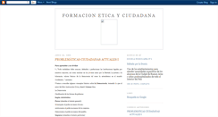 Desktop Screenshot of ciudadetica.blogspot.com
