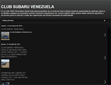 Tablet Screenshot of clubsubaru123.blogspot.com