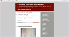 Desktop Screenshot of casalvendetudo.blogspot.com
