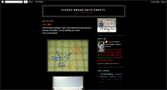 Desktop Screenshot of classybroadgetscrafty.blogspot.com