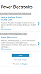Mobile Screenshot of powerelectonic.blogspot.com