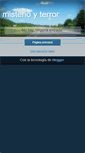 Mobile Screenshot of misterioyterror2.blogspot.com