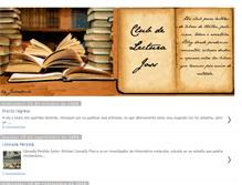 Tablet Screenshot of clubdelecturajoss.blogspot.com