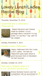 Mobile Screenshot of lovelylunchladiesrecipes.blogspot.com