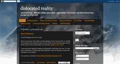 Desktop Screenshot of dislocatedreality.blogspot.com
