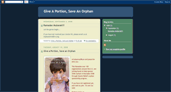 Desktop Screenshot of orphandrive.blogspot.com