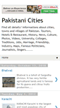 Mobile Screenshot of pakistani-cities.blogspot.com