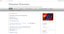 Desktop Screenshot of donovino.blogspot.com