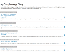 Tablet Screenshot of my-simpleology-diary.blogspot.com