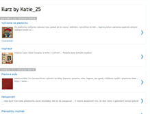 Tablet Screenshot of kurzbykatie.blogspot.com