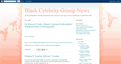 Desktop Screenshot of black-celebrity-gossip.blogspot.com