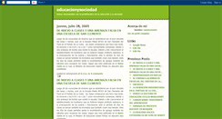 Desktop Screenshot of educacionysociedad.blogspot.com