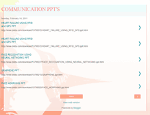 Tablet Screenshot of commppts.blogspot.com