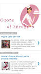 Mobile Screenshot of cuoredizucchero.blogspot.com