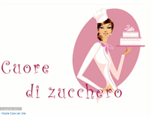 Tablet Screenshot of cuoredizucchero.blogspot.com