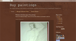 Desktop Screenshot of paintings-buy.blogspot.com