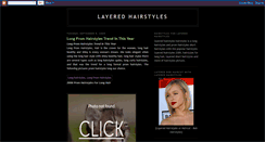 Desktop Screenshot of layered-hairstyle.blogspot.com