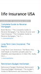 Mobile Screenshot of bloglifeinsurance2012.blogspot.com