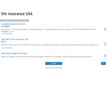 Tablet Screenshot of bloglifeinsurance2012.blogspot.com
