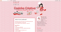 Desktop Screenshot of cozinha-criativa.blogspot.com