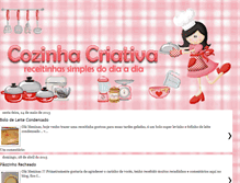 Tablet Screenshot of cozinha-criativa.blogspot.com