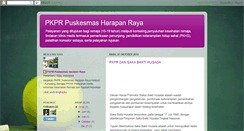 Desktop Screenshot of pkpr-harapanraya.blogspot.com