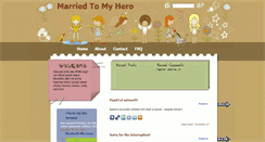 Desktop Screenshot of marriedtomyhero.blogspot.com
