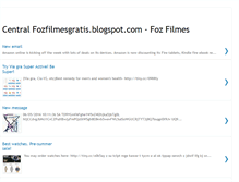 Tablet Screenshot of fozfilmesgratis.blogspot.com