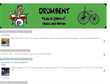 Tablet Screenshot of drumbent.blogspot.com