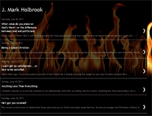 Tablet Screenshot of jmarkholbrook.blogspot.com