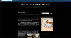 Desktop Screenshot of chefdez.blogspot.com