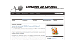 Desktop Screenshot of cerebrosnolavados.blogspot.com