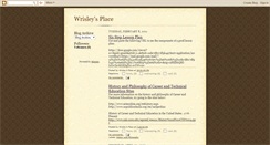 Desktop Screenshot of mellenwrisley.blogspot.com