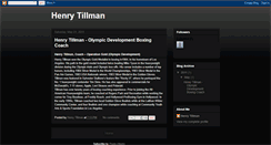 Desktop Screenshot of henrydtillman.blogspot.com