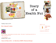 Tablet Screenshot of diaryofahealthnut.blogspot.com