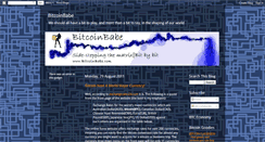 Desktop Screenshot of bitcoinbabe.blogspot.com