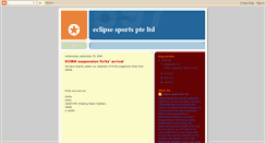 Desktop Screenshot of eclipsesportspl.blogspot.com