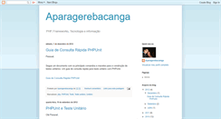 Desktop Screenshot of aparagerebacanga.blogspot.com