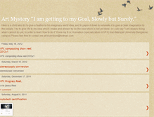 Tablet Screenshot of abhishekartmystery.blogspot.com