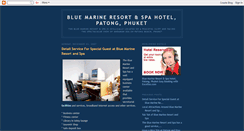 Desktop Screenshot of blue-marine-resort.blogspot.com