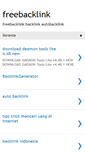 Mobile Screenshot of freebacklinkgratiss.blogspot.com