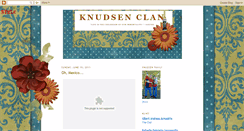 Desktop Screenshot of knudsenclan.blogspot.com
