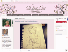 Tablet Screenshot of ohsewnice.blogspot.com