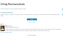 Tablet Screenshot of pharmachirag.blogspot.com