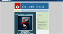 Desktop Screenshot of moresoundzforproducerz.blogspot.com