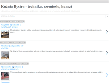 Tablet Screenshot of kuzniabystra.blogspot.com