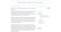 Desktop Screenshot of ganadineroeninternetparaprincipiantes.blogspot.com